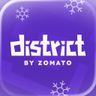 District: Movies Events Dining logo