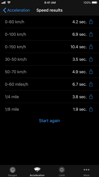 Speedometer∞ screenshot 4