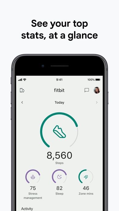 Fitbit: Health and fitness screenshot 1
