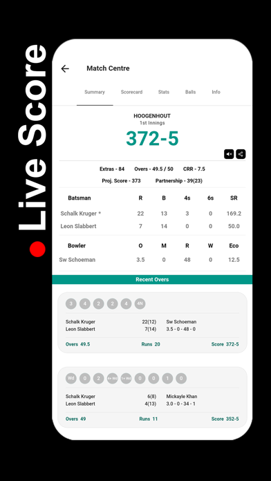 Stumps - The Cricket Scorer screenshot 3