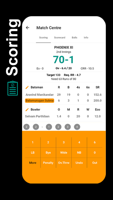 Stumps - The Cricket Scorer screenshot 2