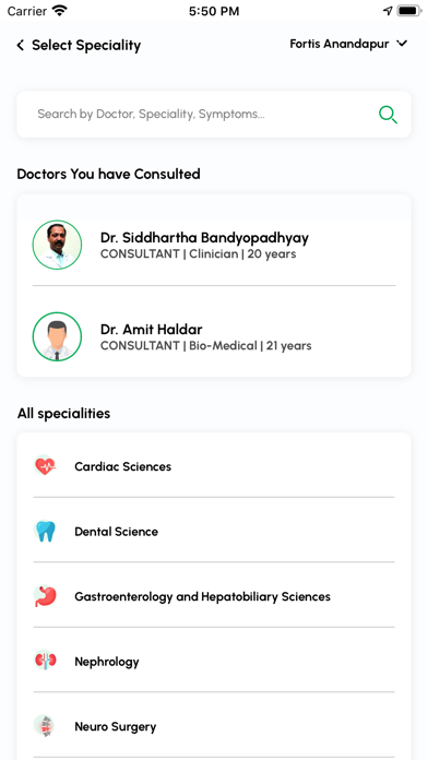 myFortis screenshot 4
