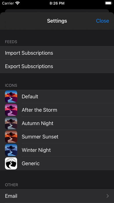 Stream - A Feed Reader screenshot 5