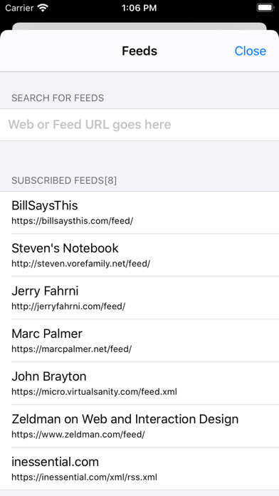 Stream - A Feed Reader screenshot 4