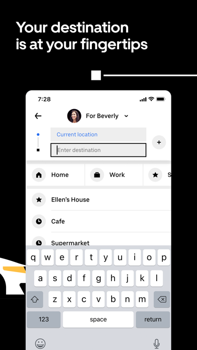 Uber - Request a ride screenshot 3
