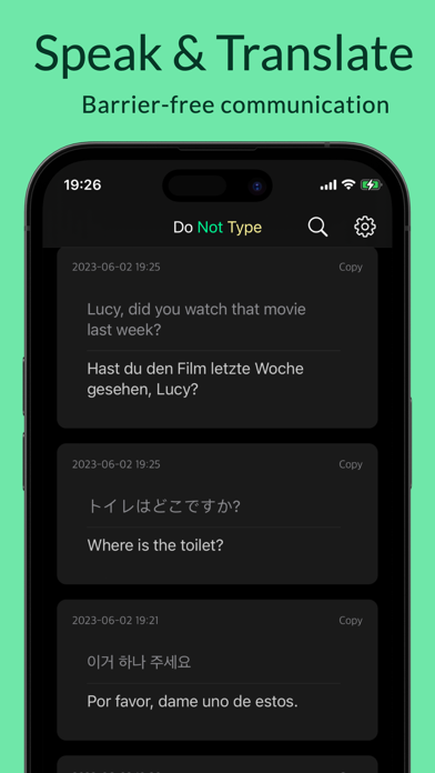 Do Not Type - Speak and Polish screenshot 3