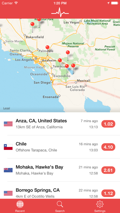 My Earthquake Alerts & Feed screenshot 3