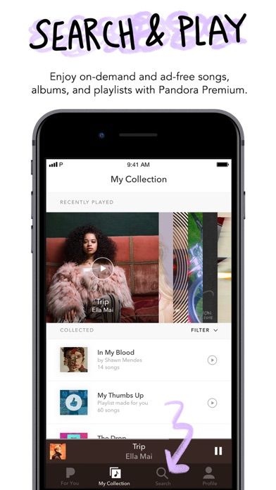 Pandora: Music & Podcasts screenshot 5