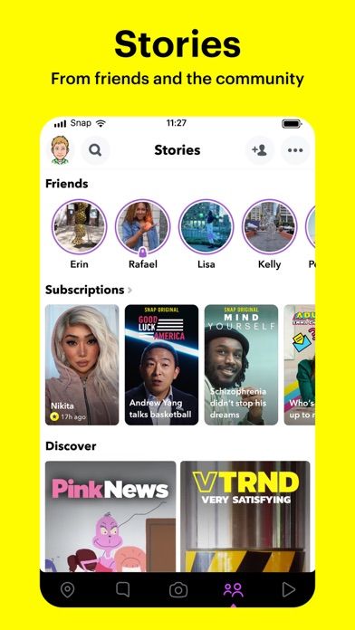 Snapchat: Chat with friends screenshot 4