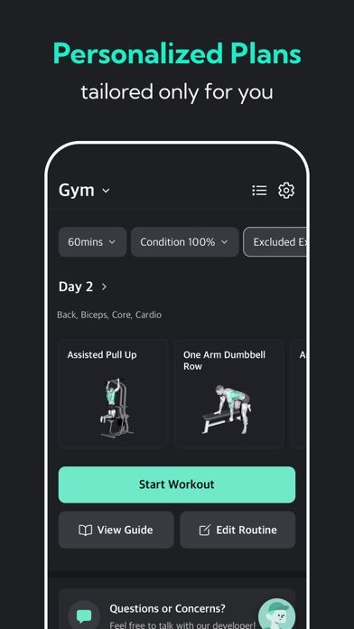 Planfit - Gym Workout Planner screenshot 4