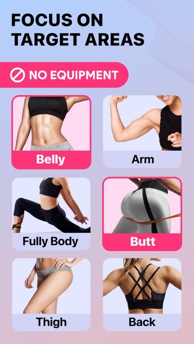 Workout for Women: Fit at Home screenshot 3