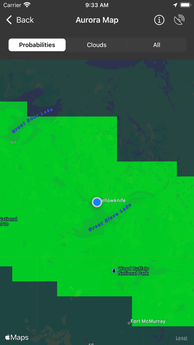 My Aurora Forecast & Alerts screenshot 2