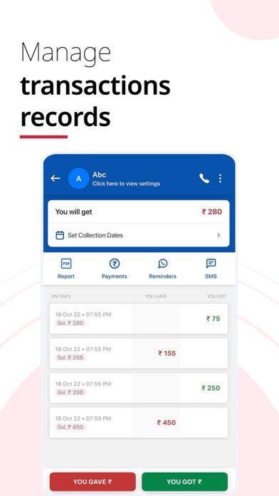 Khatabook Vyapar App screenshot 2