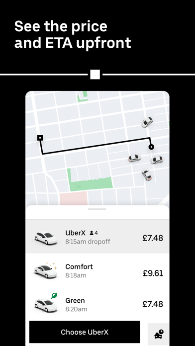 Uber - Request a ride screenshot 5