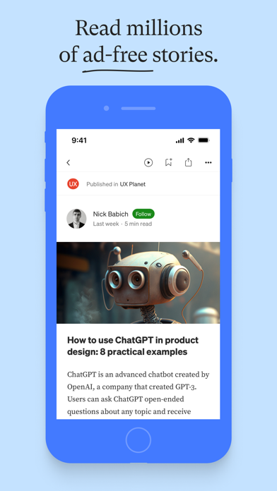 Medium: Read & Write Stories screenshot 1