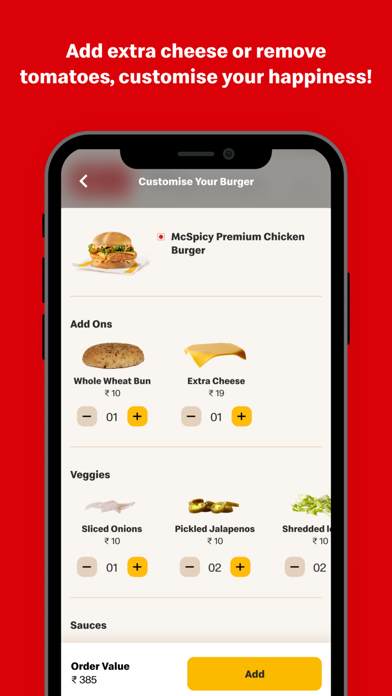 McDelivery India west & south screenshot 5