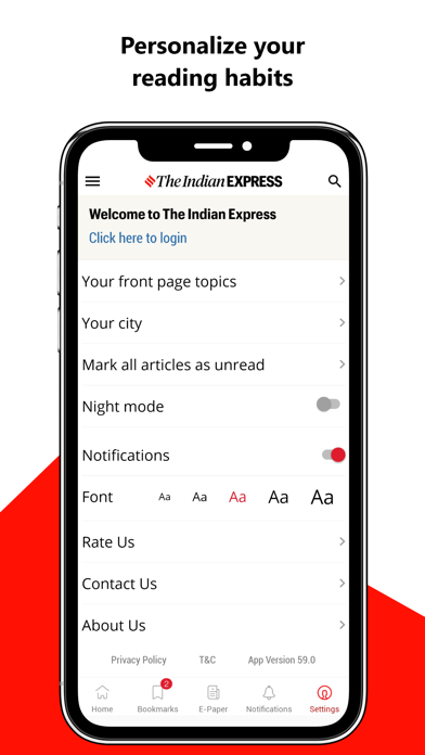 Indian Express News + Epaper screenshot 5