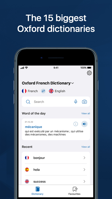 Oxford Dictionary screenshot 2