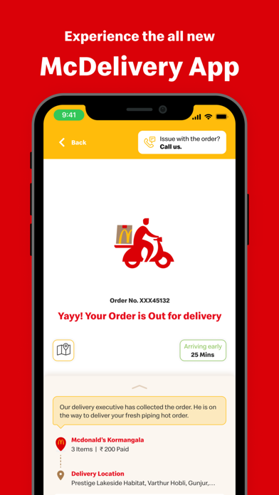 McDelivery India west & south screenshot 1