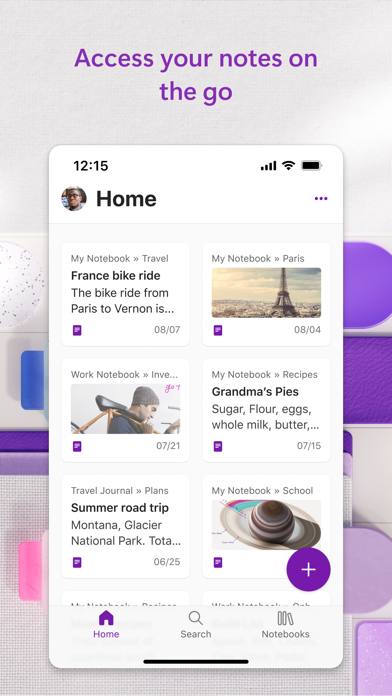 Microsoft OneNote screenshot 3