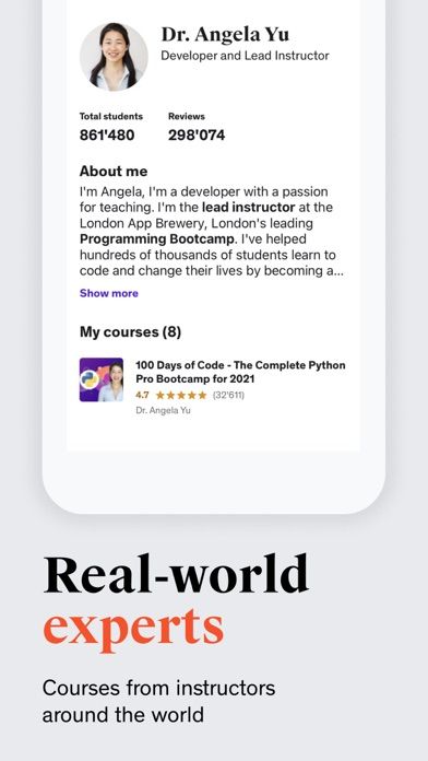 Udemy Online Video Courses screenshot 3