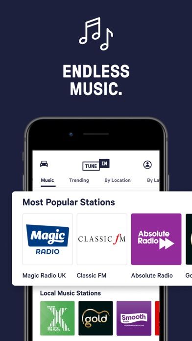 TuneIn Radio: Music & Sports screenshot 4