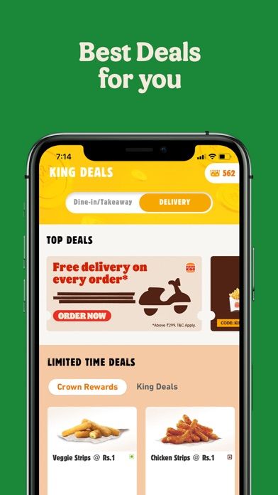 Burger King India screenshot 4