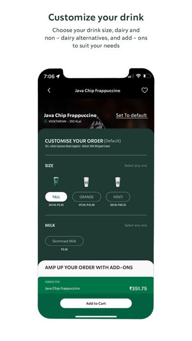 Starbucks India screenshot 5