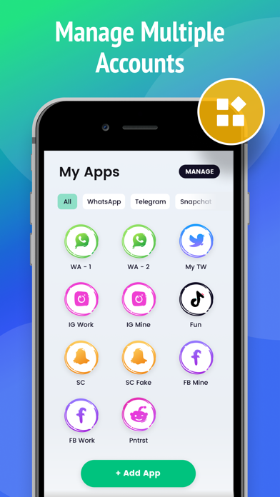 Parallel Space: Dual Accounts screenshot 1