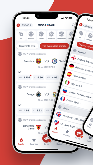 Megapari - Sport and Games screenshot 1