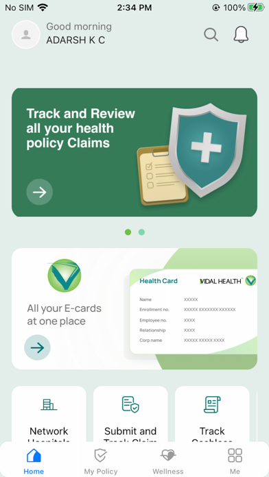 Vidal Health screenshot 1