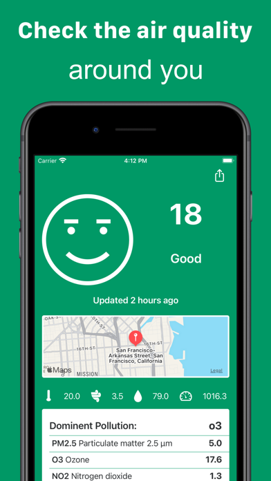 My AQI Air Quality & Pollution screenshot 1