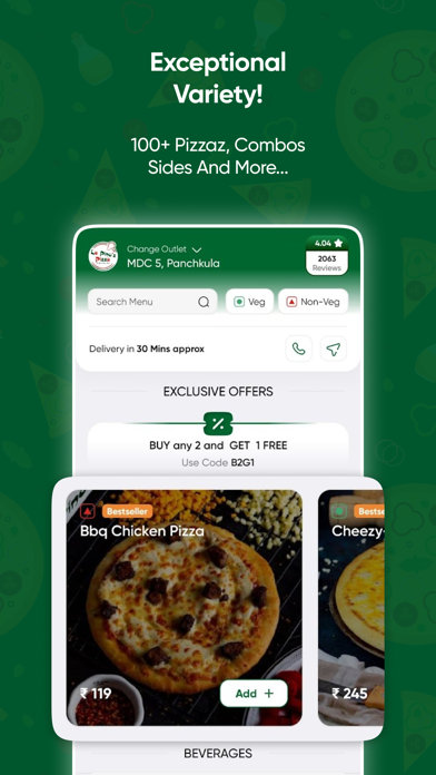 La Pino'z - Order Pizza Online screenshot 2
