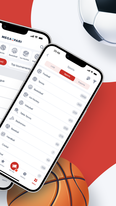 Megapari - Sport and Games screenshot 2