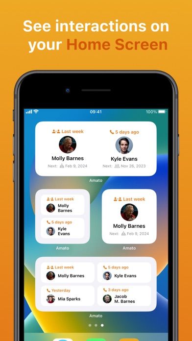 Amato: Friendship Tracker CRM screenshot 4