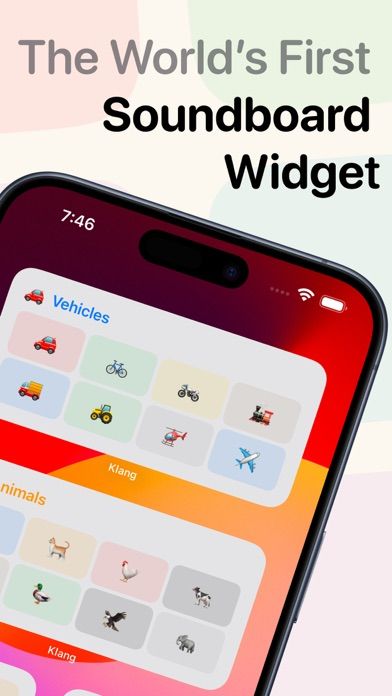 Klang - Sound Board Widget screenshot 2