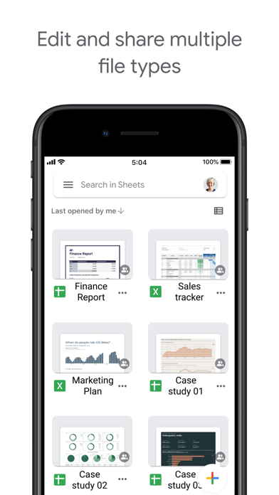 Google Sheets screenshot 4