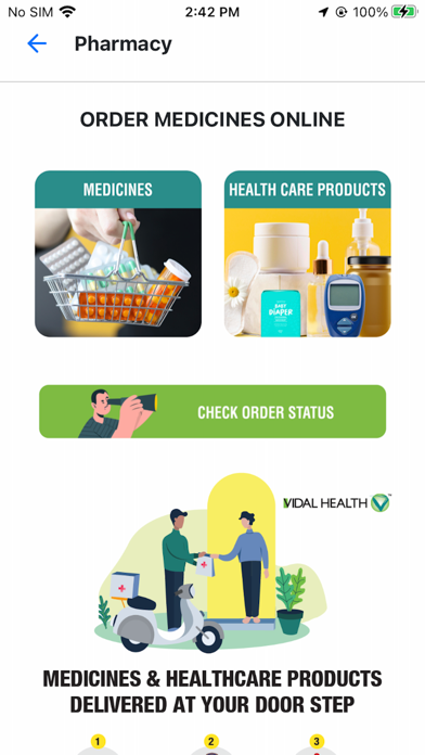 Vidal Health screenshot 2