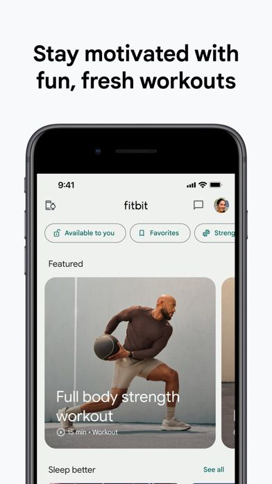 Fitbit: Health and fitness screenshot 3