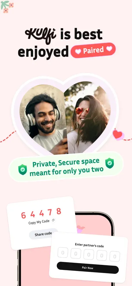 Kulfi: The Couples Only App screenshot 2