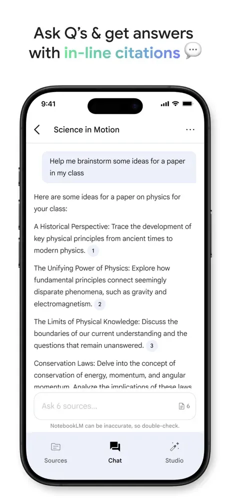 Google NotebookLM screenshot 5