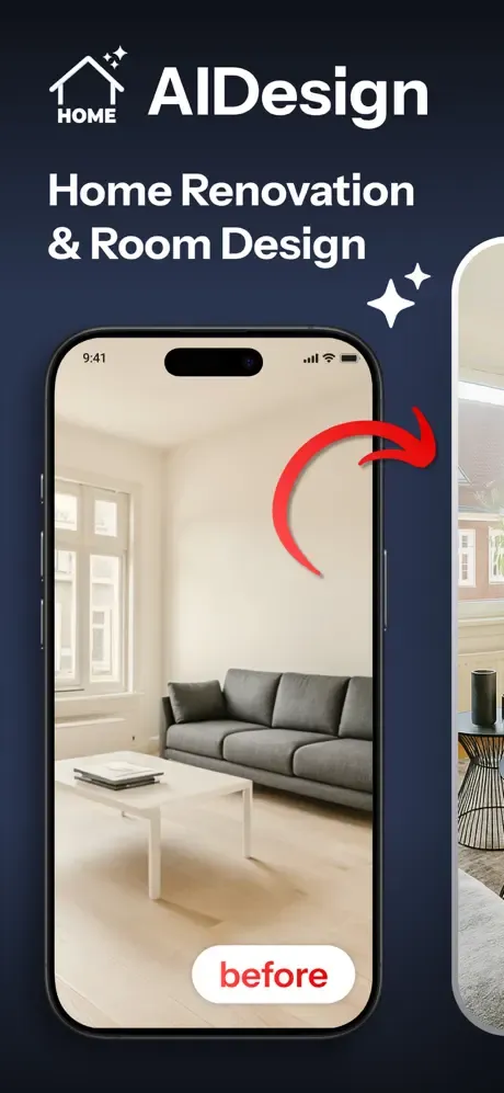AI House Design - Room Remodel screenshot 1