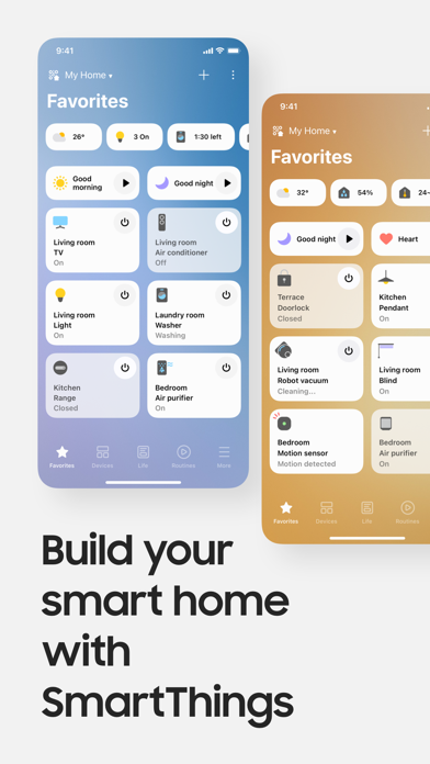 SmartThings screenshot 1