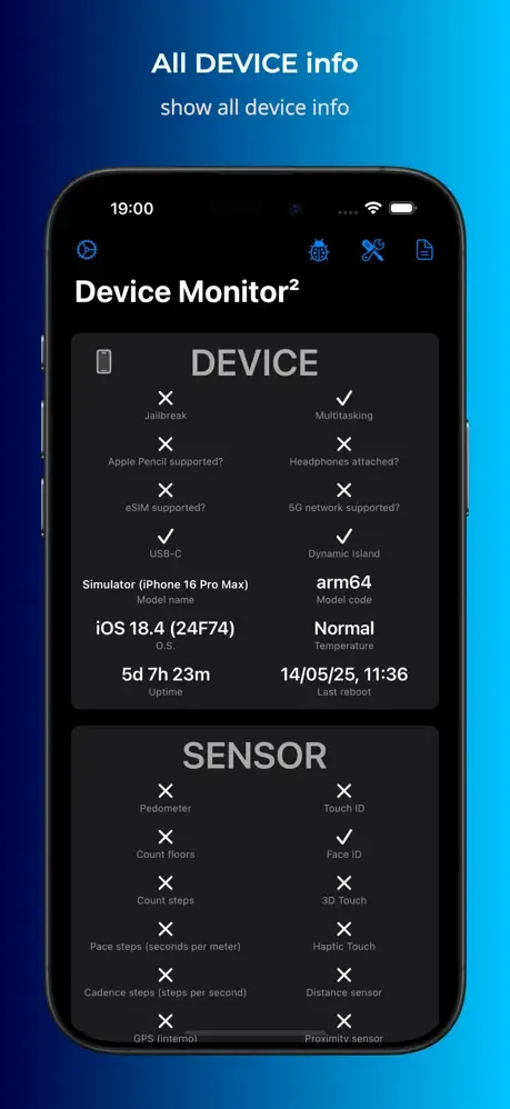 Device Monitor² screenshot 1