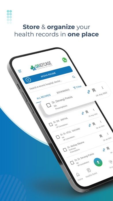 Driefcase ABHA, Health Records screenshot 1