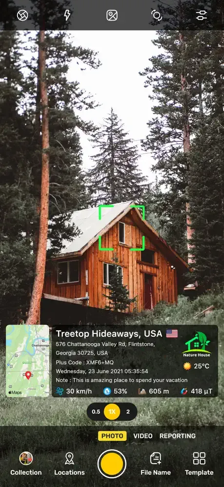 GPS Map Camera : Geo Timestamp screenshot 1