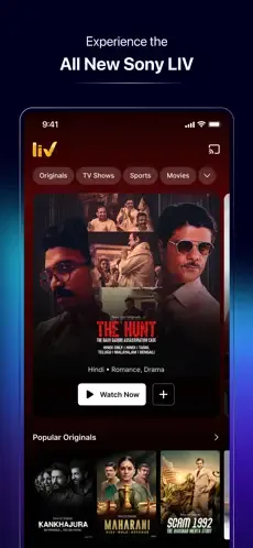 Sony LIV screenshot 1