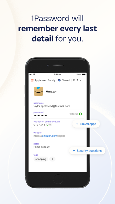 1Password: Password Manager screenshot 2