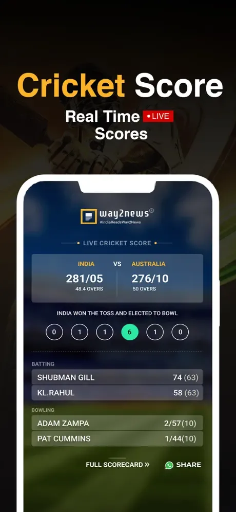 Way2News - Short News App screenshot 1