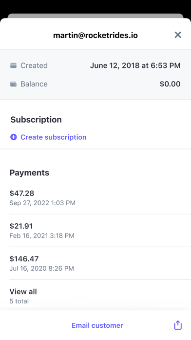 Stripe Dashboard screenshot 3